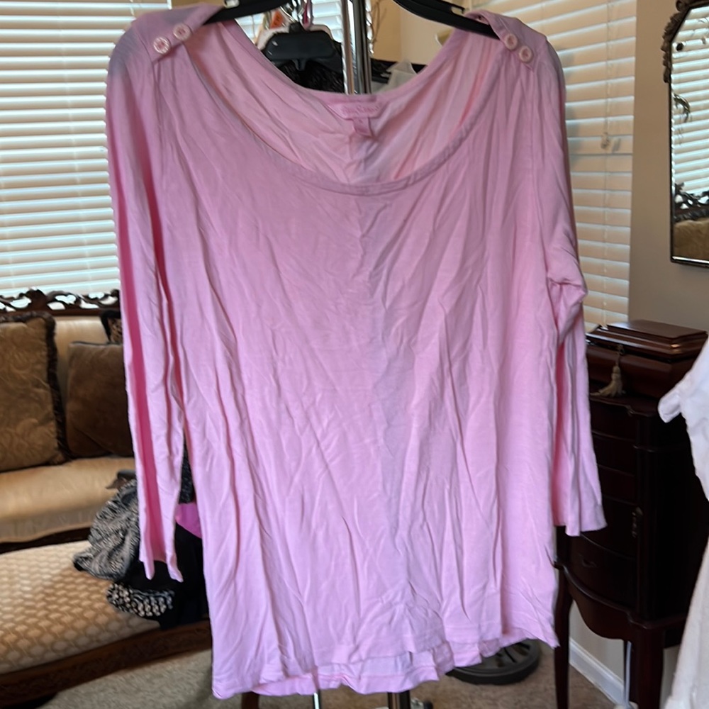 Light Pink Lilly Pulitzer long sleeve shirt